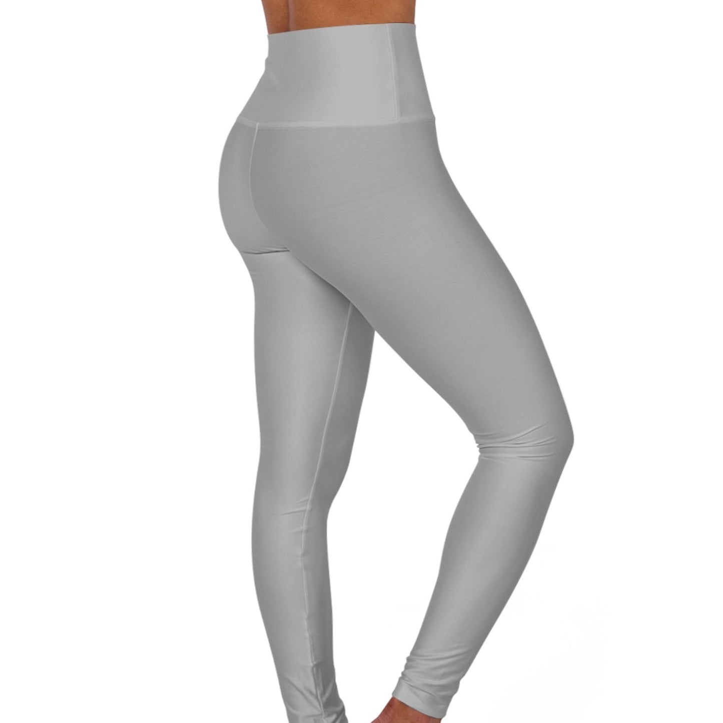 Cloud Grey High Waisted Leggings