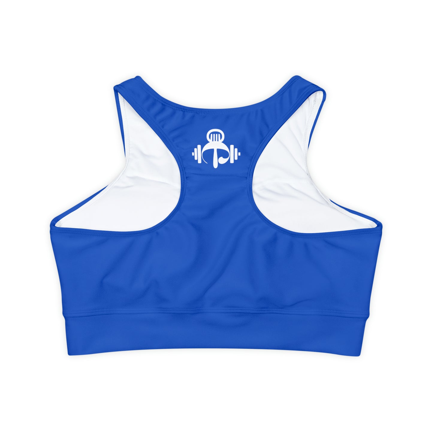 Power Blue Sports Bra