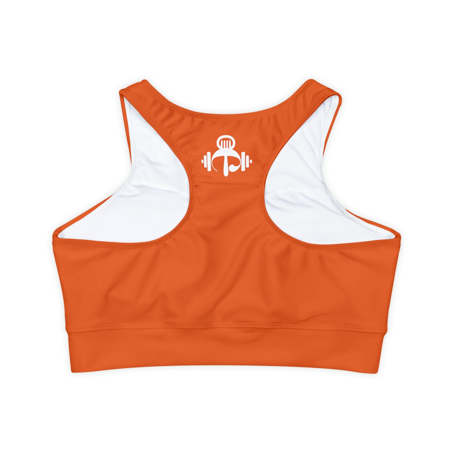 Power Orange Sports Bra