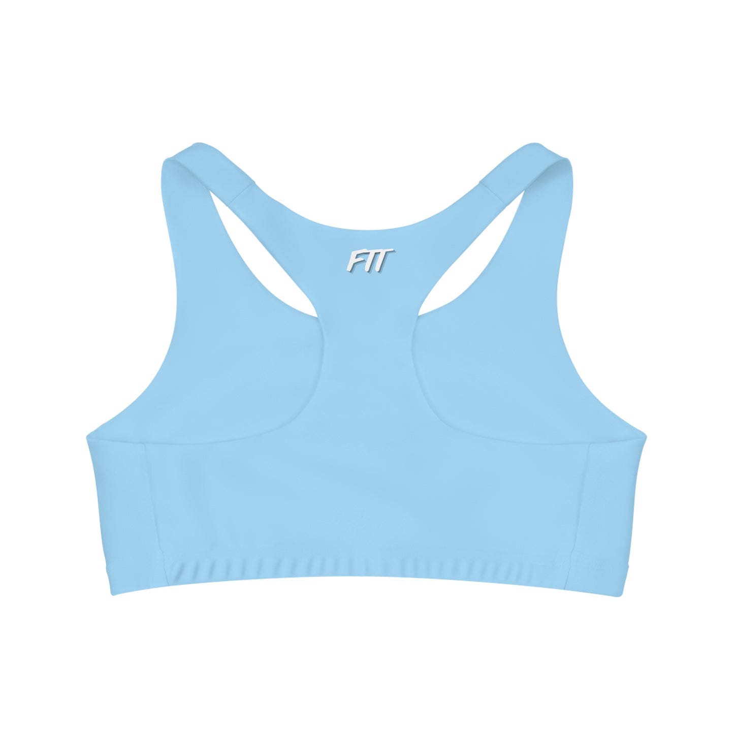 Seamless Cloud Blue Sports Bra