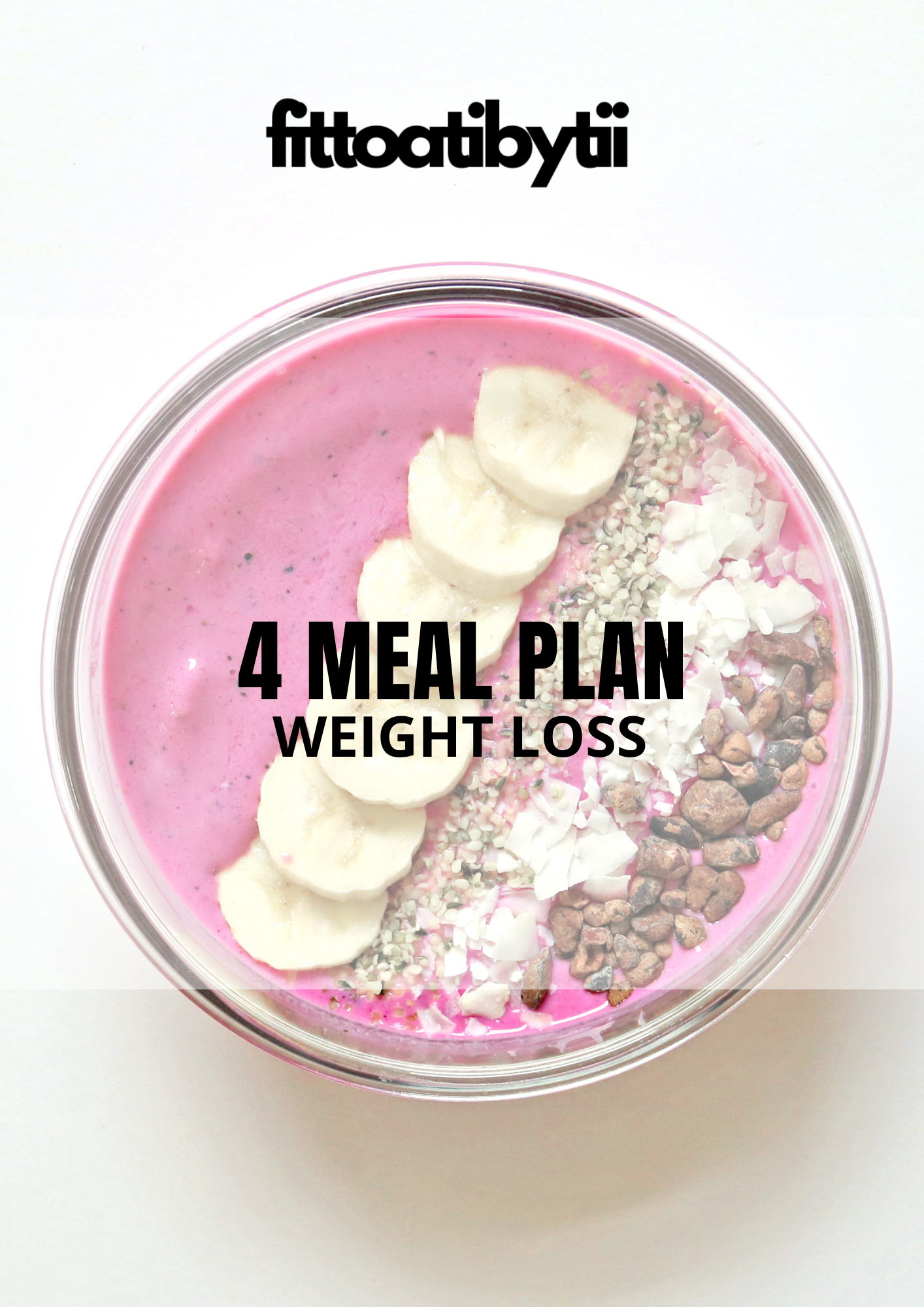 Weight Loss 4 Meal Plan