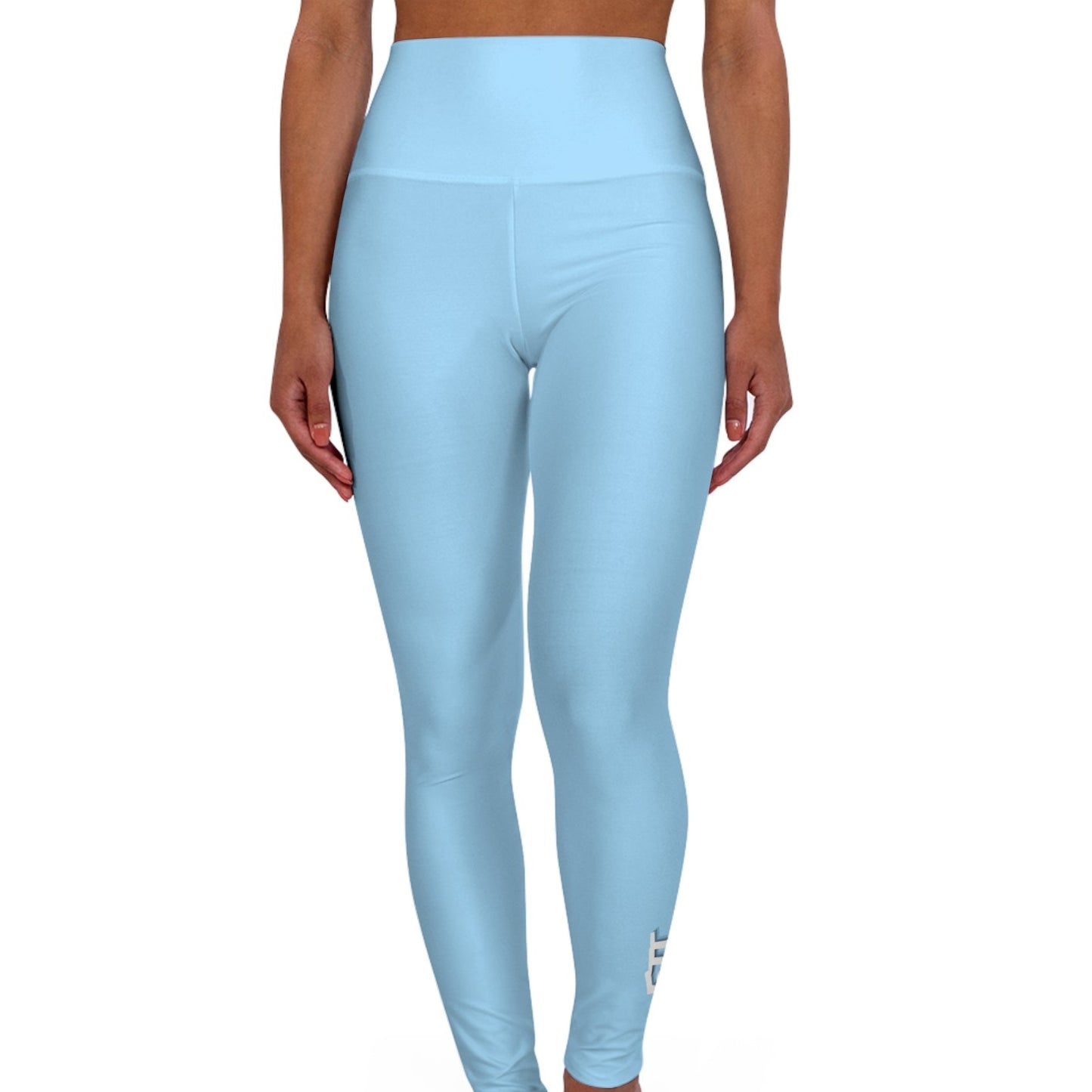 Cloud Blue High Waisted Leggings