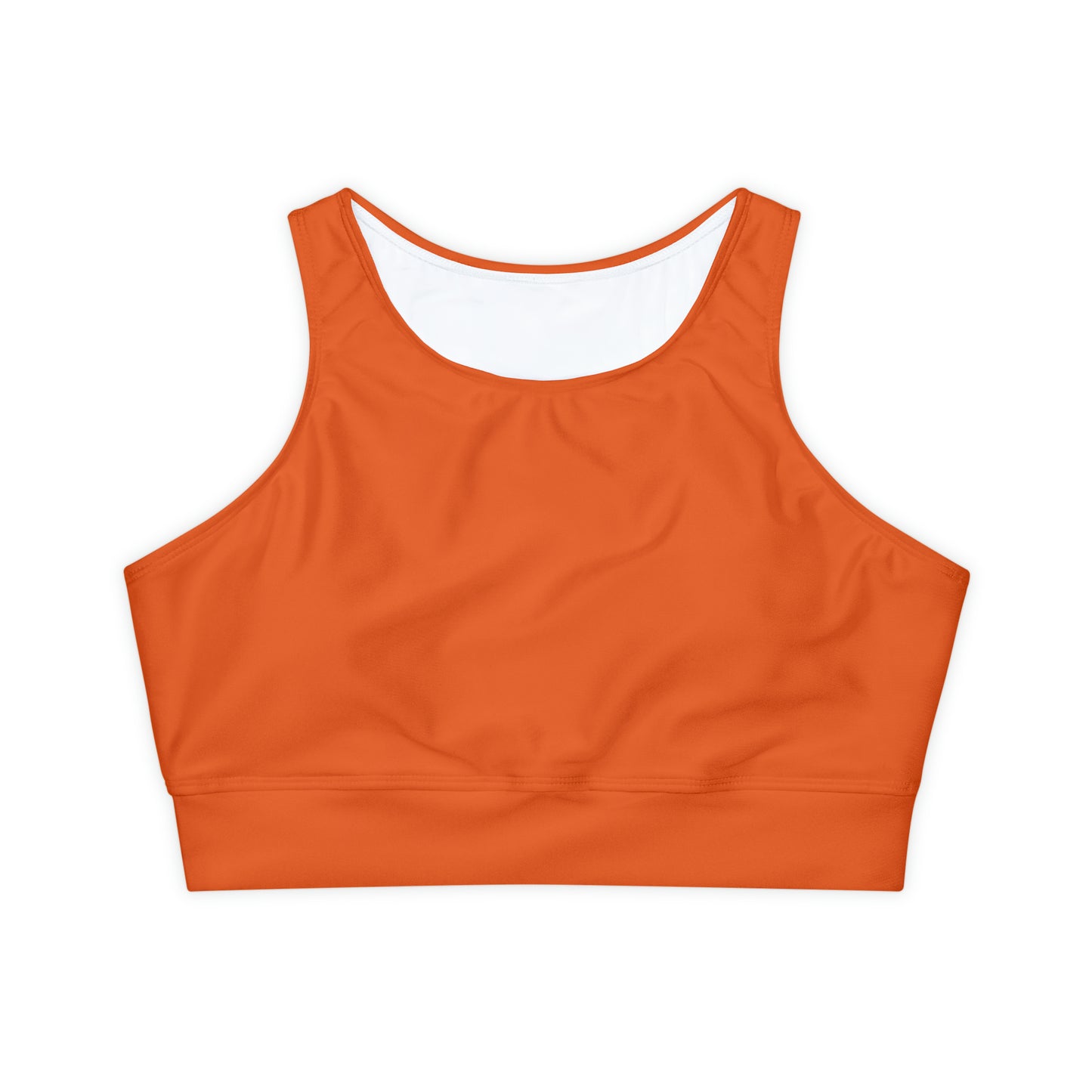 Power Orange Sports Bra