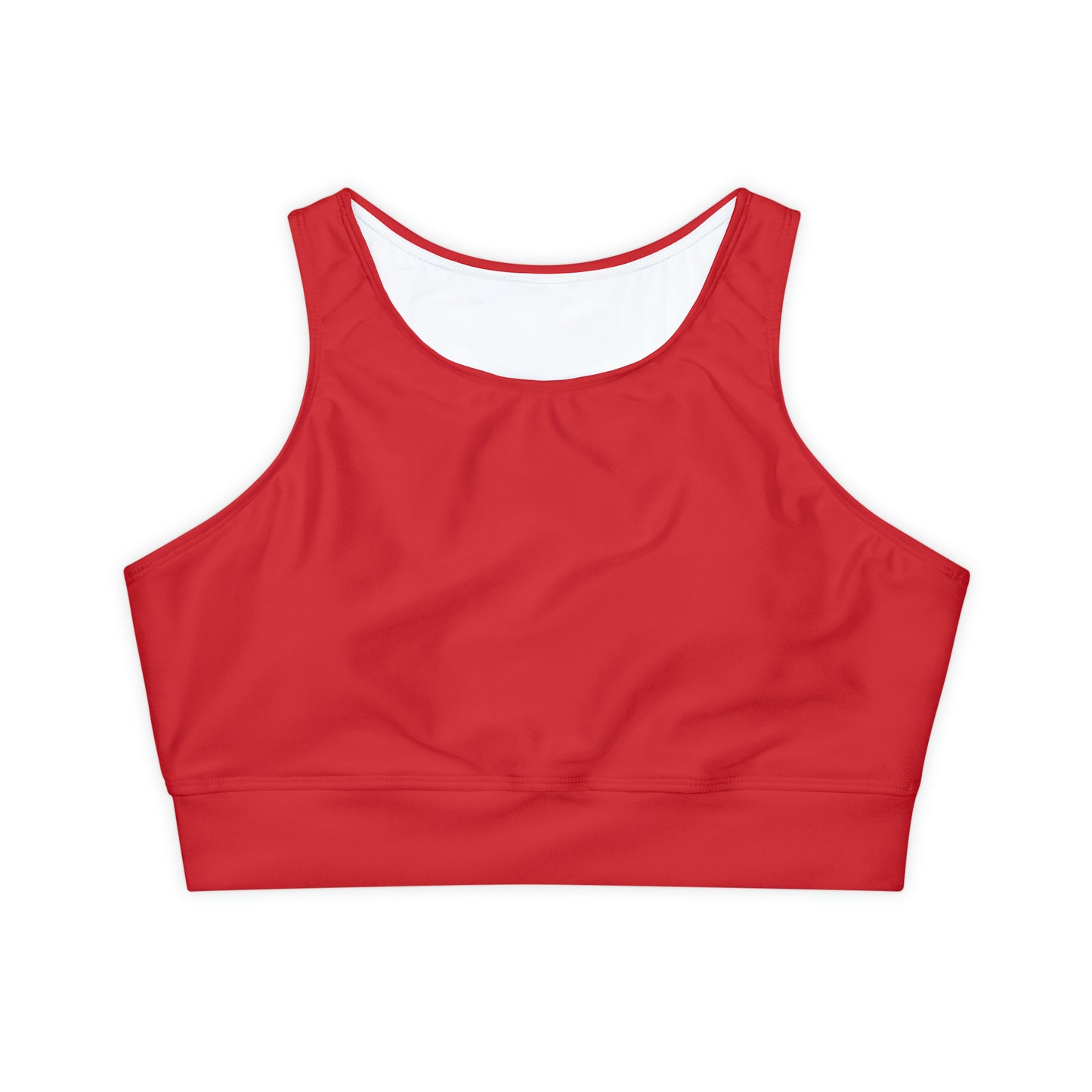 Power Red Sports Bra