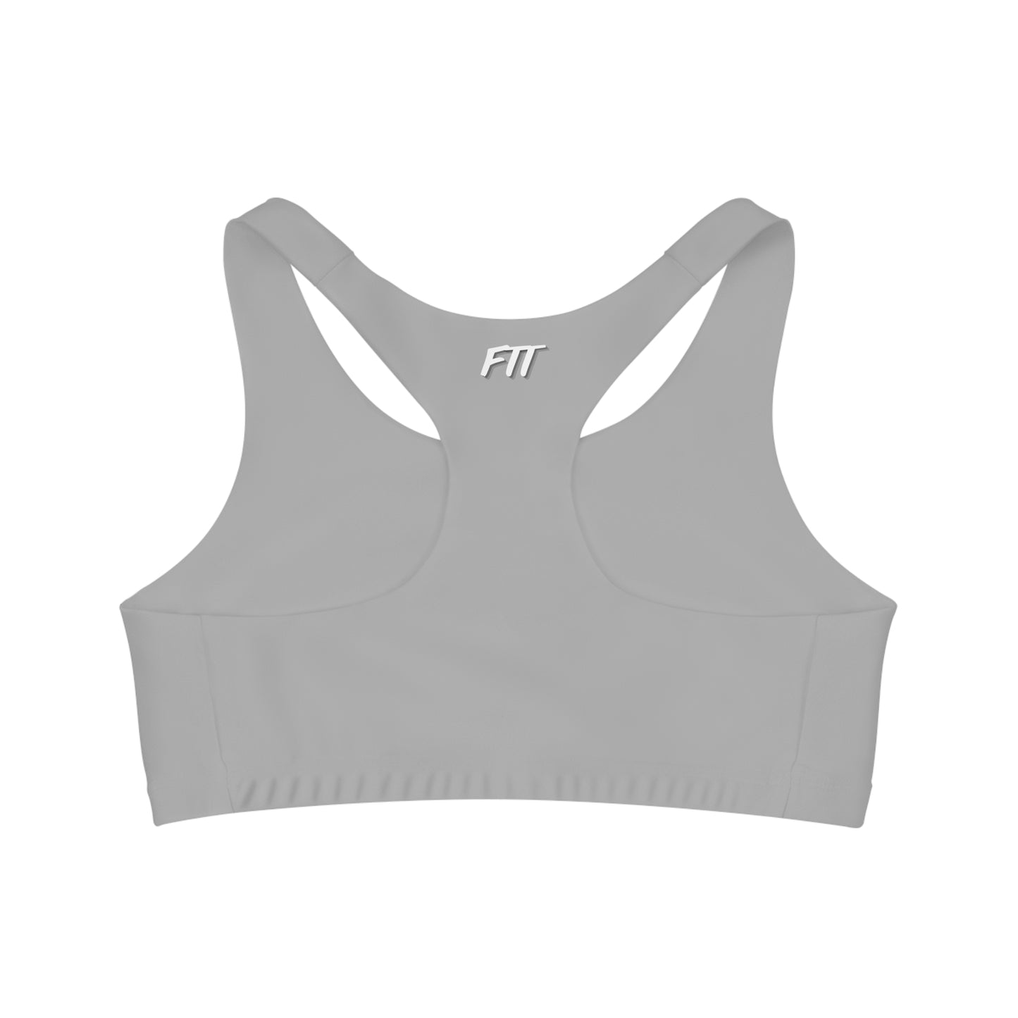Seamless Cloud Grey Sports Bra
