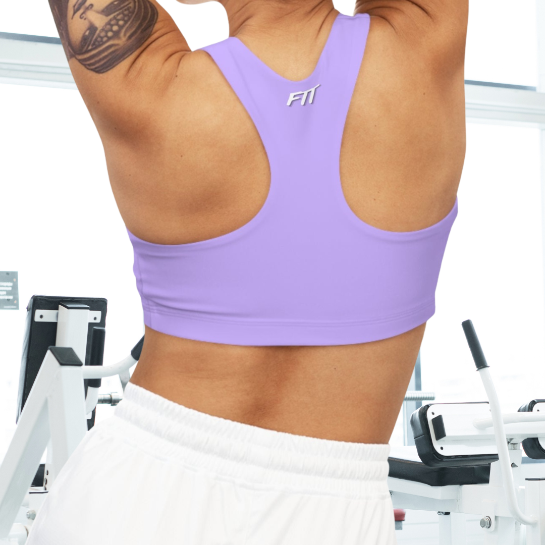 Seamless Cloud Purlpe Sports Bra