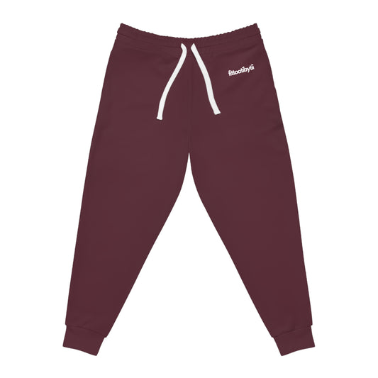 Burgandy Winter Arc Joggers